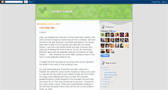 Desktop Screenshot of landonlueck.blogspot.com