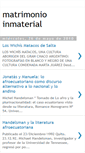 Mobile Screenshot of matrimonioinmaterial.blogspot.com