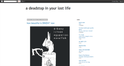 Desktop Screenshot of kibaszottdeadstop.blogspot.com