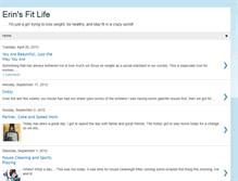 Tablet Screenshot of erinsfitlife.blogspot.com