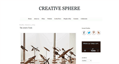 Desktop Screenshot of creativsphere.blogspot.com
