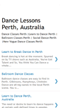 Mobile Screenshot of dance-lessons-perth.blogspot.com