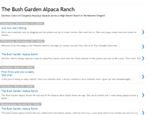 Tablet Screenshot of bushgardenalpacas.blogspot.com