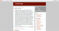 Desktop Screenshot of crosswayqt.blogspot.com