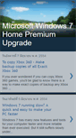 Mobile Screenshot of microsoftwindows7home.blogspot.com