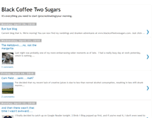 Tablet Screenshot of blackcoffeetwosugars.blogspot.com