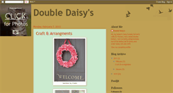 Desktop Screenshot of doubledaisys.blogspot.com
