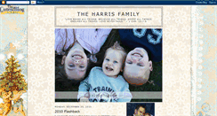 Desktop Screenshot of happy-harris-family.blogspot.com