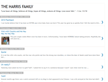 Tablet Screenshot of happy-harris-family.blogspot.com