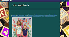 Desktop Screenshot of drennankids.blogspot.com