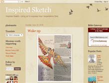 Tablet Screenshot of inspiredsketch.blogspot.com