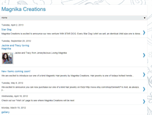 Tablet Screenshot of magnikacreations.blogspot.com