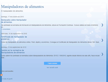 Tablet Screenshot of elmanipuladordealimentos.blogspot.com