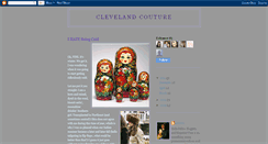 Desktop Screenshot of clecouture.blogspot.com