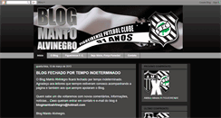 Desktop Screenshot of mantoalvinegro.blogspot.com