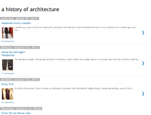 Tablet Screenshot of ahistoryofarchitecture.blogspot.com