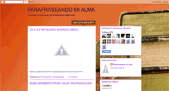 Desktop Screenshot of parafraseandomialma.blogspot.com