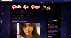 Desktop Screenshot of girlsgogagamodels.blogspot.com