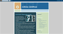 Desktop Screenshot of noticiascientificas-patricia.blogspot.com