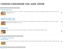 Tablet Screenshot of conexaocomunidade.blogspot.com