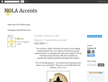 Tablet Screenshot of nolaaccents.blogspot.com