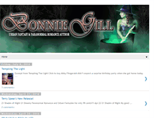 Tablet Screenshot of bonniegillsblog.blogspot.com