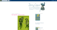 Desktop Screenshot of jennycapon.blogspot.com