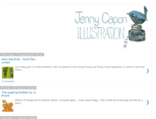 Tablet Screenshot of jennycapon.blogspot.com
