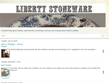 Tablet Screenshot of libertystoneware.blogspot.com