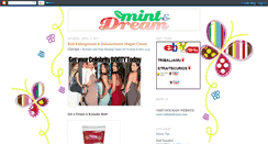 Desktop Screenshot of mintndream.blogspot.com