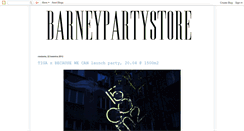 Desktop Screenshot of barneypartystore.blogspot.com