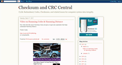 Desktop Screenshot of checksumcrc.blogspot.com