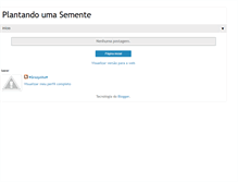 Tablet Screenshot of grazynha-plantandoumasemente.blogspot.com