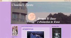 Desktop Screenshot of claudiaisabelzarate.blogspot.com