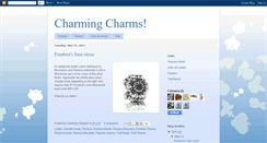 Desktop Screenshot of charmingcharmsblog.blogspot.com