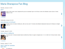 Tablet Screenshot of maria-sharapova-biggest-fan.blogspot.com