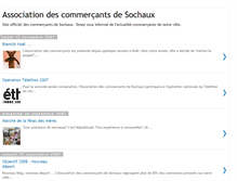 Tablet Screenshot of commercants-sochaux.blogspot.com