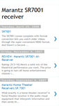Mobile Screenshot of marantz-sr7001-receiver-7-1-channel.blogspot.com