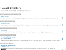 Tablet Screenshot of hornbillartgallery.blogspot.com