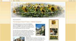 Desktop Screenshot of bestfrenchcampsites.blogspot.com