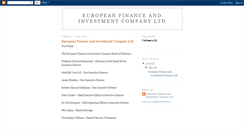 Desktop Screenshot of europeanficltd.blogspot.com