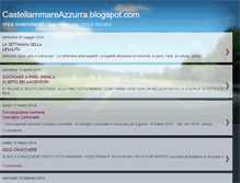 Tablet Screenshot of castellammareazzurra.blogspot.com