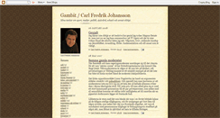 Desktop Screenshot of carlfredrikjohansson.blogspot.com