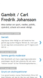Mobile Screenshot of carlfredrikjohansson.blogspot.com