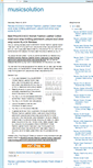 Mobile Screenshot of musicsolution.blogspot.com