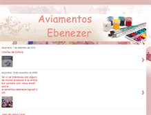 Tablet Screenshot of obeni-aviamentos.blogspot.com