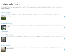 Tablet Screenshot of couleursdutemps.blogspot.com