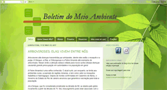 Desktop Screenshot of boletimmeioambiente.blogspot.com