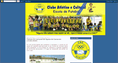 Desktop Screenshot of cac-escoladefutebol.blogspot.com