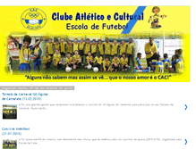 Tablet Screenshot of cac-escoladefutebol.blogspot.com